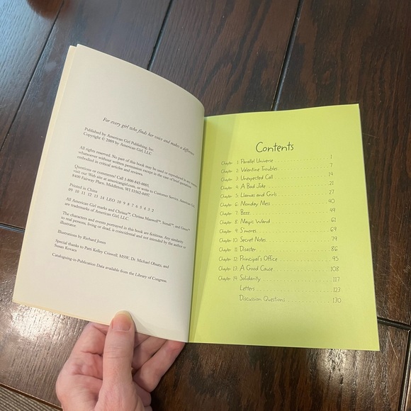 American Girl Chrissa by Mary Casanova Softcover Book - Picture 5 of 5